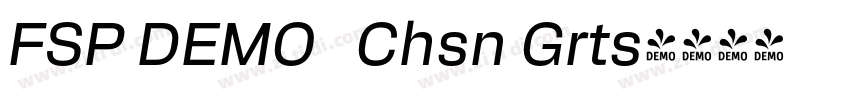 FSP DEMO   Chsn Grts字体转换